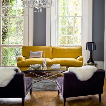 Room, Interior design, Wood, Yellow, Living room, Home, Floor, Furniture, Wall, Couch, 