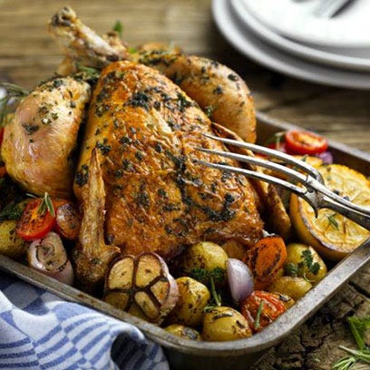 Mary Berry's Roast Chicken | Sunday Lunch Recipes | Easy Roast Dinner