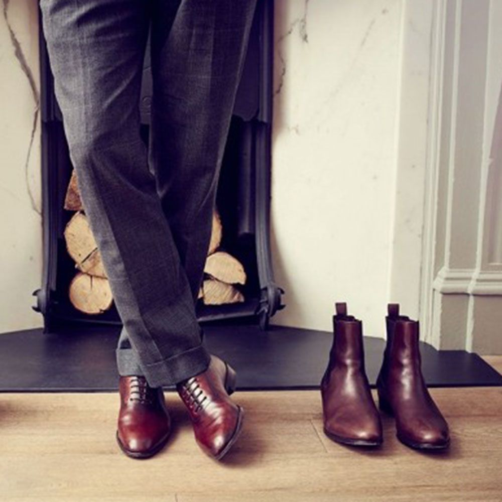 david gandy chelsea boots