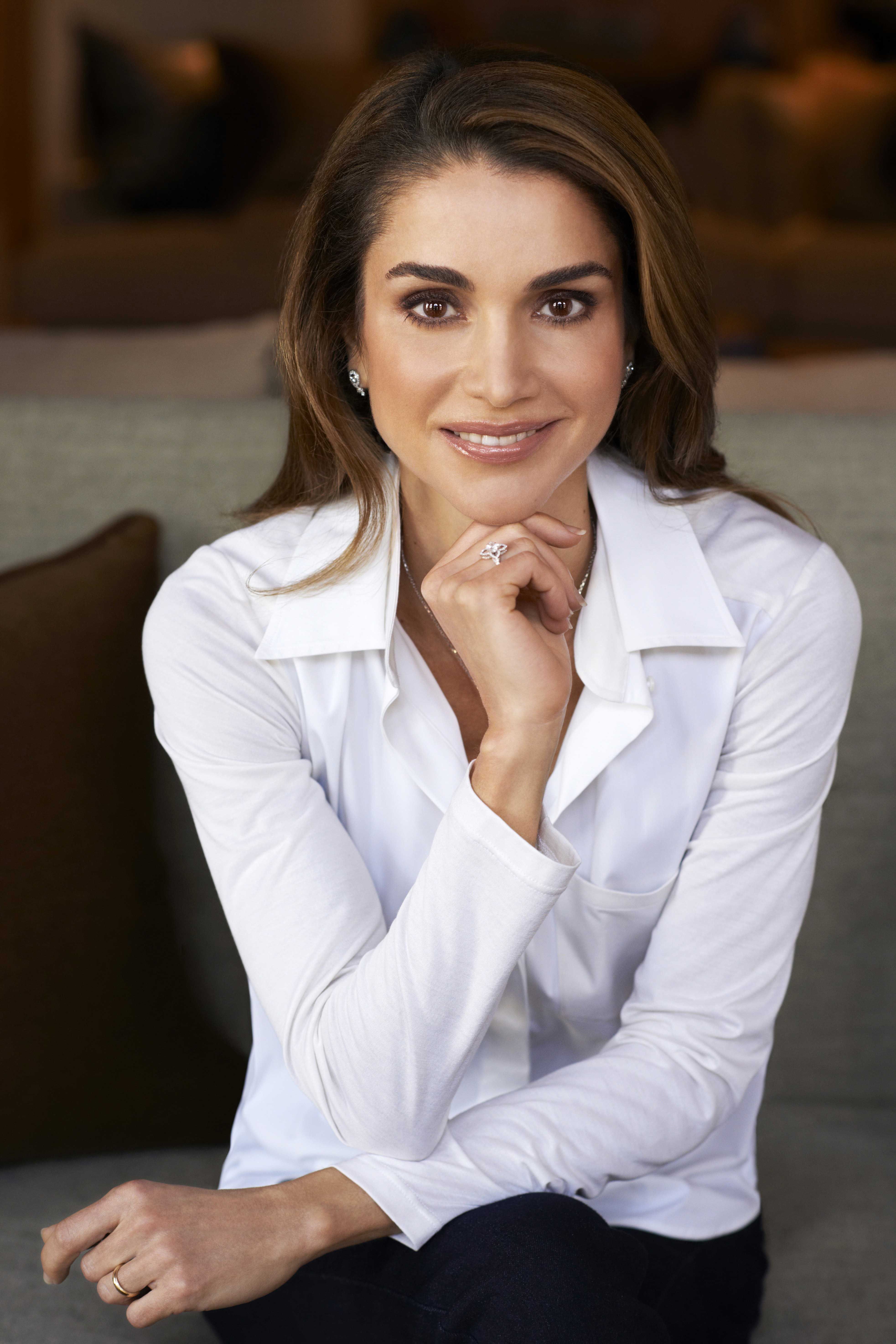 klynke Tidlig vindruer Queen Rania of Jordan talks battling ISIS on Twitter | Women and social  media