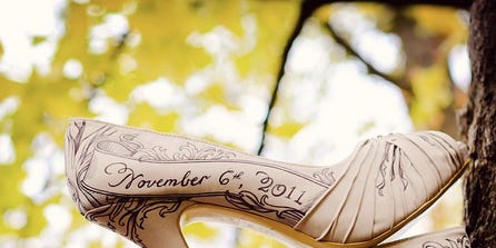 5 Beautiful Ways To Customise Your Wedding Shoes