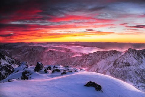 山地地貌,性质,天空,山,地质现象,冬季,雪,山脉,阿尔卑斯山,首脑会议,