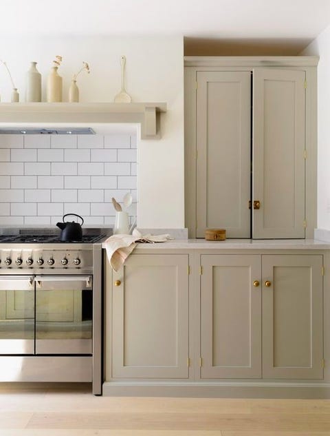 Mushroom Is The Colour Trend Of Year For Interiors Paint Inspiration Mushroom Paint Inspiration, Dark Mushroom Kitchen Cabinets