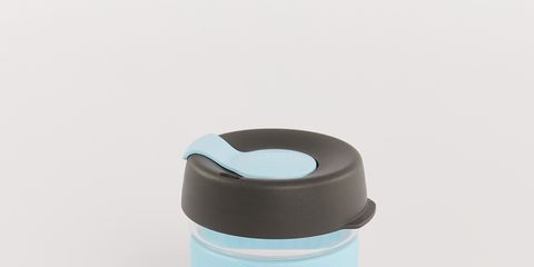 Lid, Product, Turquoise, Drinkware, Plastic, Tableware, Cup, Food storage containers, Water bottle, Plastic bottle, 