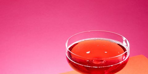 Jack rose, Drink, Glass, Wine glass, Classic cocktail, Stemware, Campari, Drinkware, Cranberry juice, Liquid, 