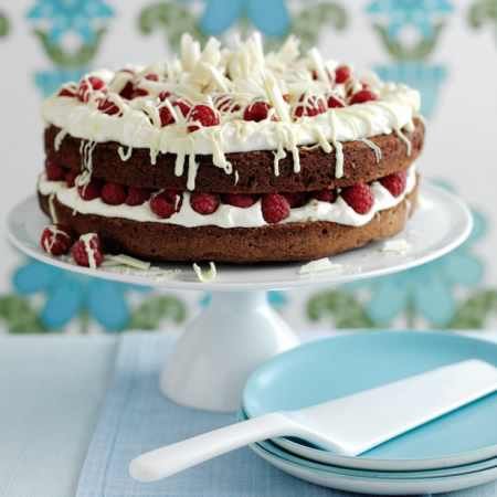 Raspberry And Double Chocolate Cake Birthday Cake Recipes