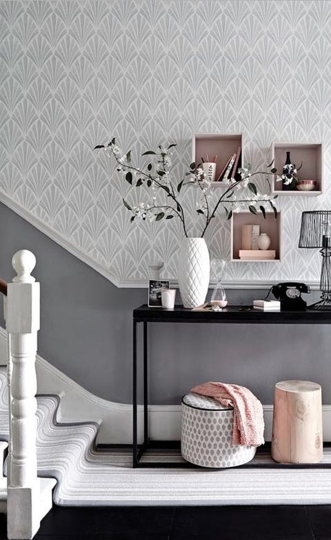 Hallway Ideas To Steal Floor And Wallpaper Ideas