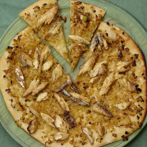 Fish And Fennel Pizza