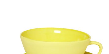 Cup, Coffee cup, Serveware, Drinkware, Dishware, Yellow, Teacup, Porcelain, Tableware, Ceramic, 