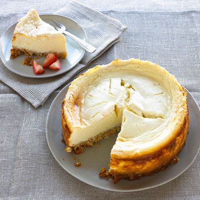 Baked Vanilla Gluten-free Cheesecake