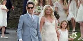 Kate Moss Gets Married In A Beautiful Vintage John Galliano Dress