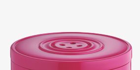 Red, Magenta, Pink, Purple, Technology, Maroon, Plastic, Circle, Synthetic rubber, Cylinder, 