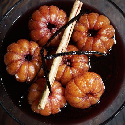 clementines in red wine