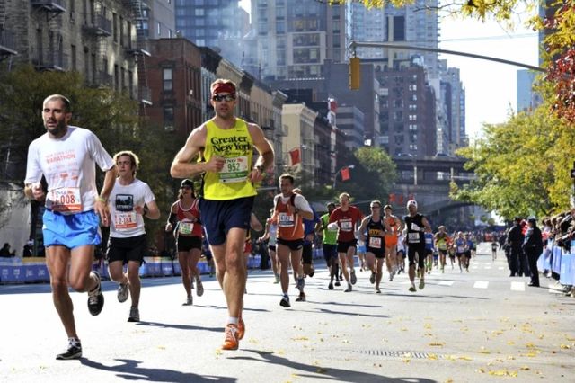 Un momento della New York City Marathon ( )