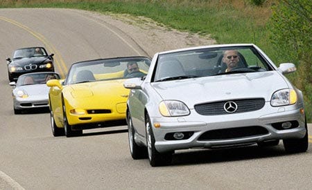 2001 Mercedes Benz Slk320