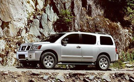 2004 nissan pathfinder armada se comparison test reviews car pathfinder size comparison