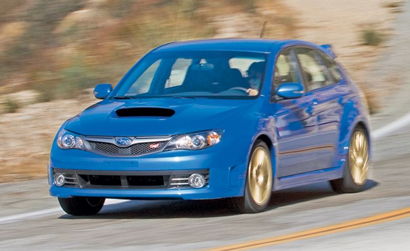 2008 Subaru Impreza WRX STI Road Test Review Car and