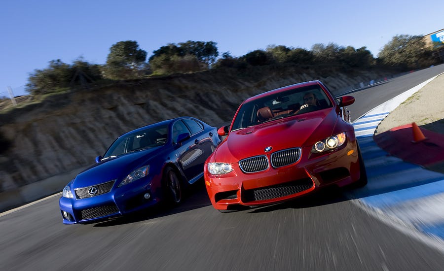 2008 Bmw M3 Vs Lexus Is F