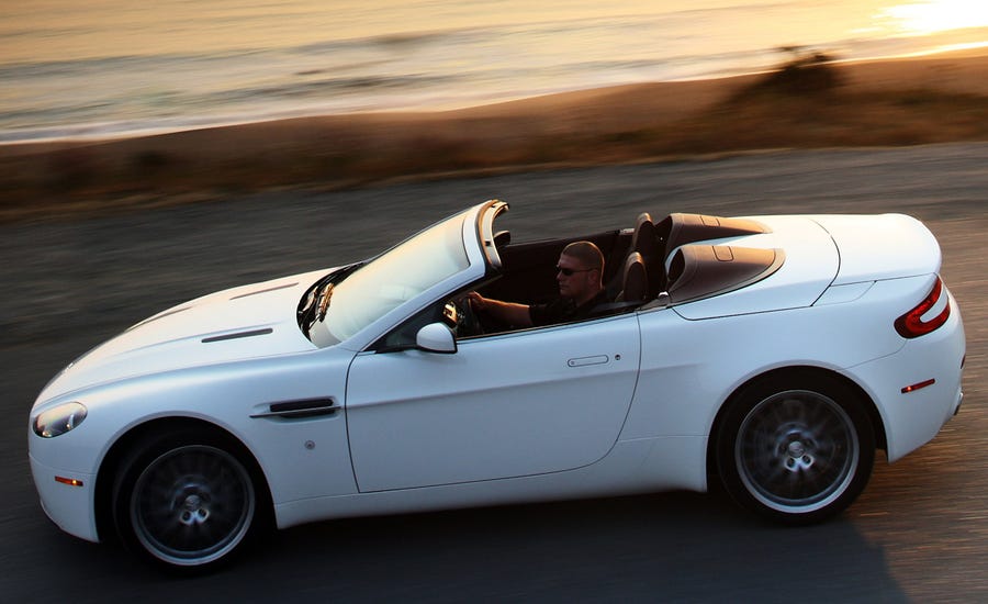 2009 Aston Martin V8 Vantage Roadster Instrumented Test