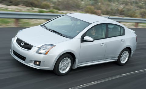 2009 Nissan Sentra Fe 2 0 Sr 8211 News Car And Driver We Re Huge Fans Of Sleeper Vehicles Here At C D You Know Cars Like The 507 Hp Mercedes Benz E63 Amg Wagon That Can Inate An Audi R8 While Taking