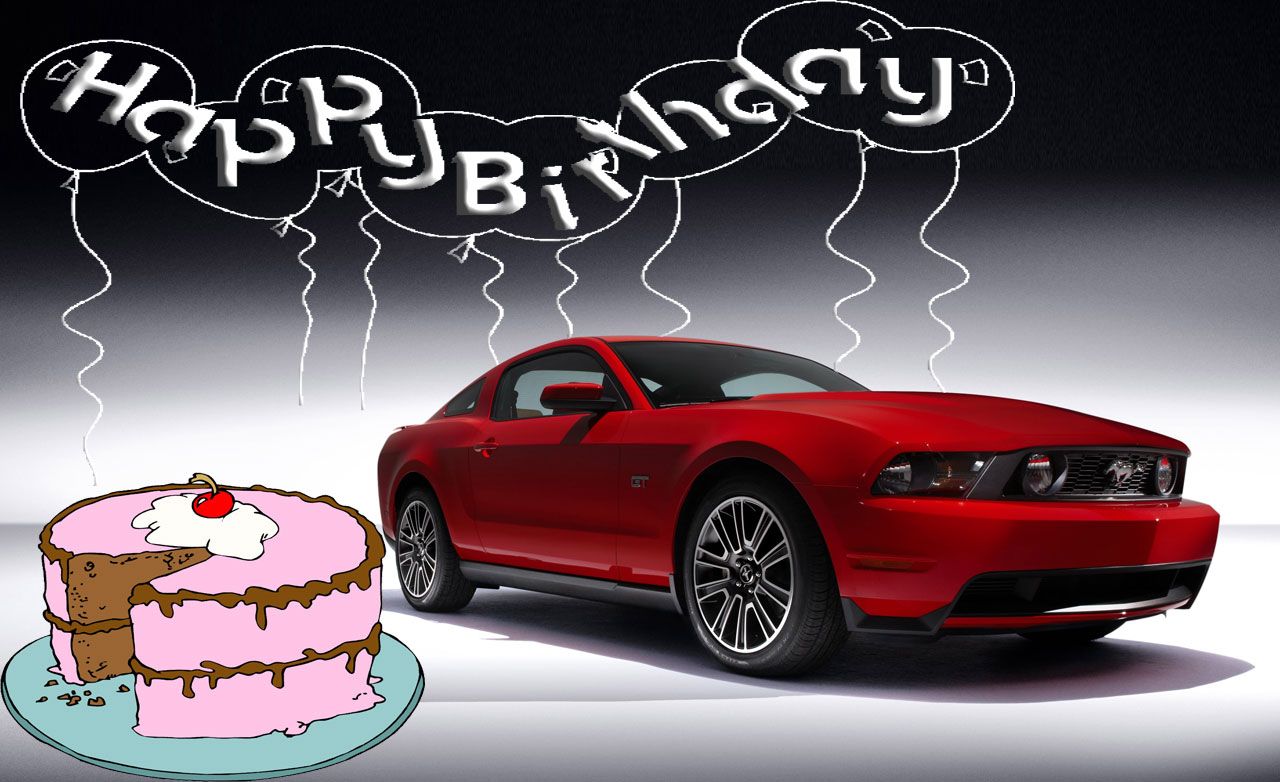 Lobini Cars Pictures Happy Happy 45th Birthday Ford Mustang Photo 272634 S ...