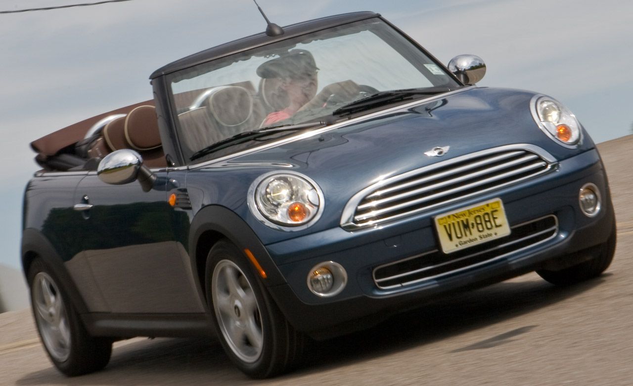 2009 Mini Cooper Convertible Road Test Review Car And Driver
