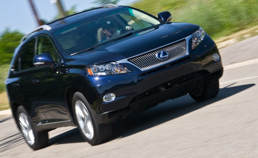 2010 Lexus Rx450h All Wheel Drive Instrumented Test Car And Driver 2010 Lexus Rx450h All Wheel Drive