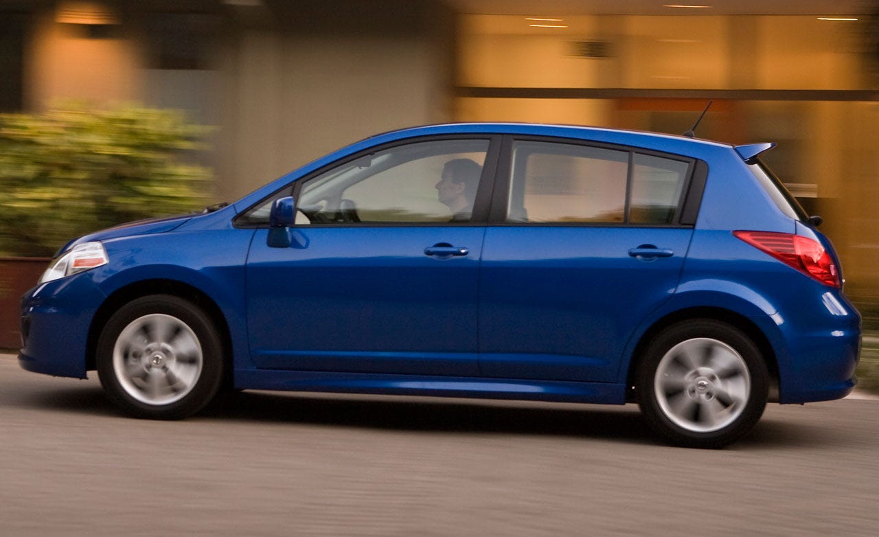 2010 Nissan Versa 1.8 SL Hatchback  Instrumented Test  Car and Driver