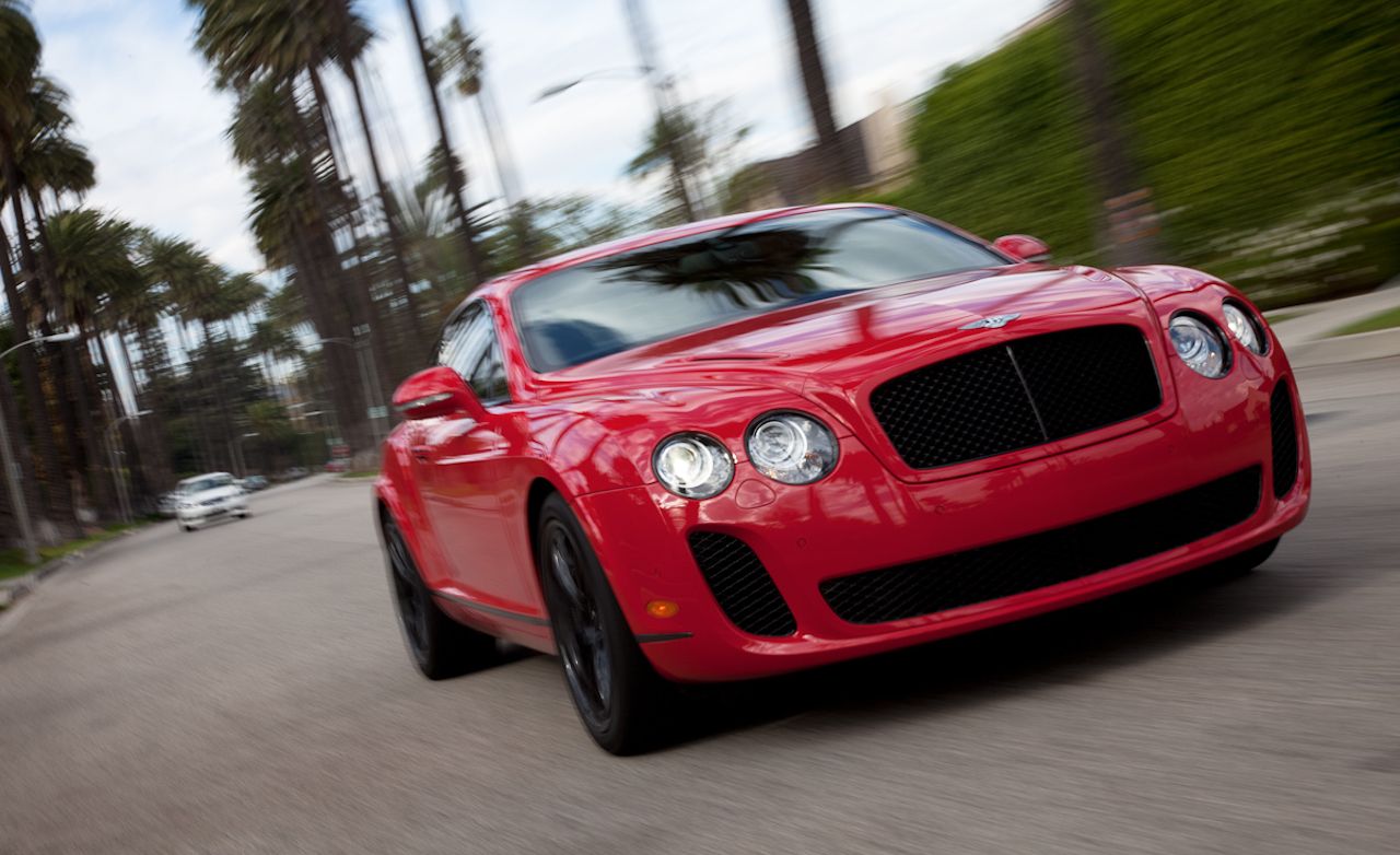 2010 Bentley Continental Supersports  Instrumented Test  Car and Driver