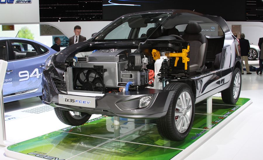 Hyundai Tucson ix35 Hydrogen FuelCell Electric Vehicle