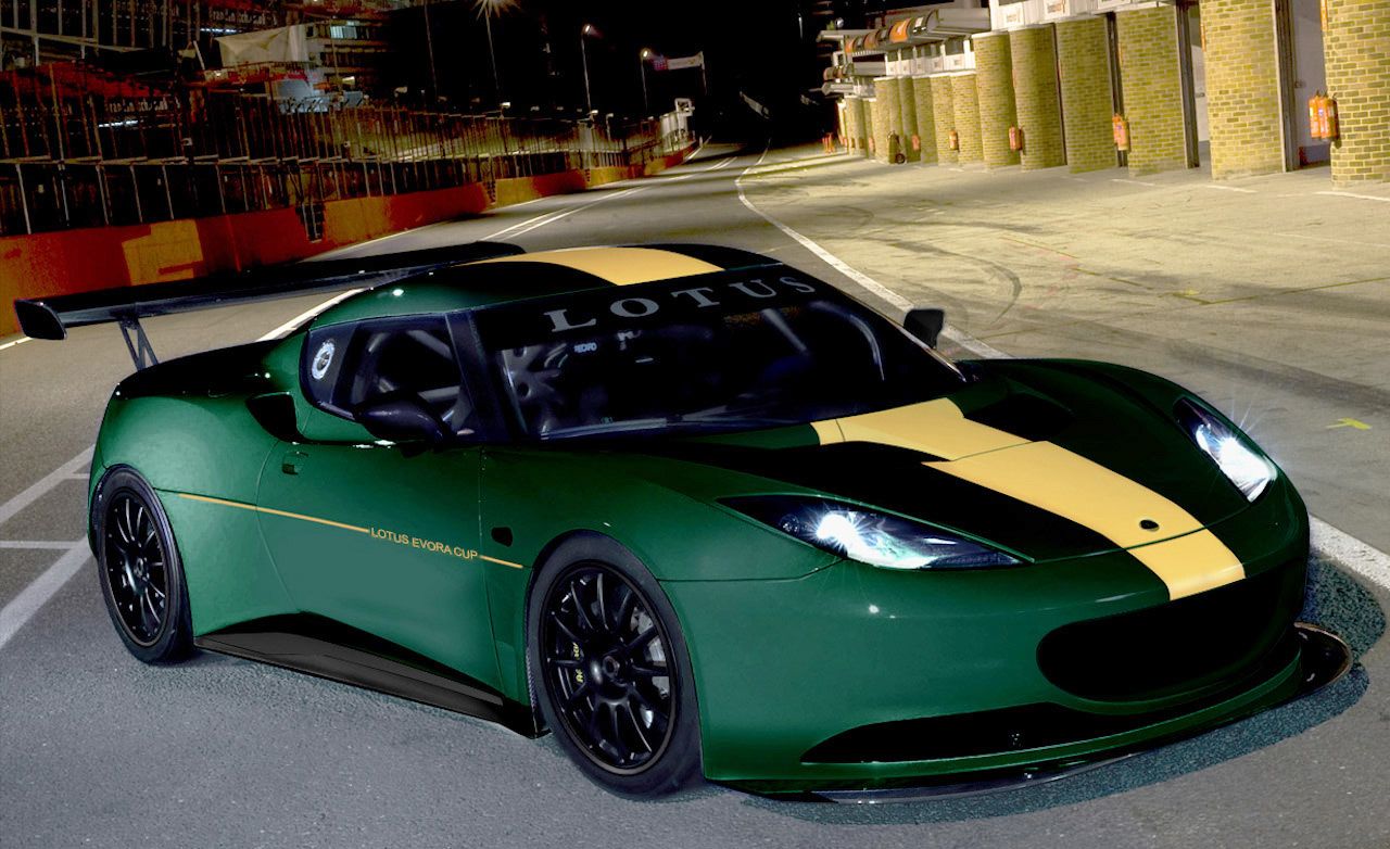 Lotus Evora Cup Race Car