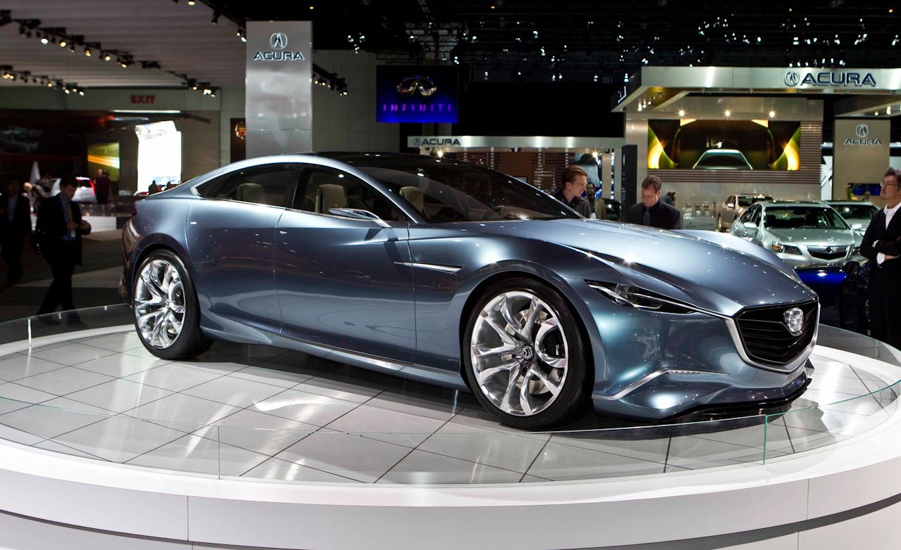 Mazda 6 News: Mazda Shinari Concept Previews Next Mazda 6 Car and Driver