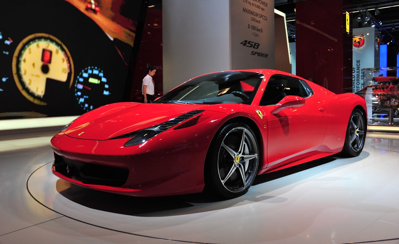 2012 Ferrari 458 Spider Photos and Info – Auto Shows – Car and Driver