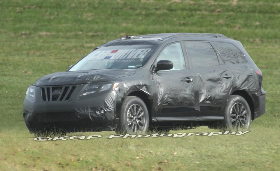 2013 Nissan Pathfinder Spy Photos | News | Car and Driver