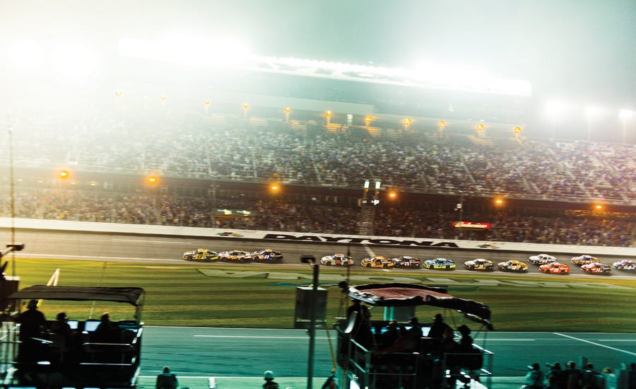 Behind The Scenes At Wild 2017 Daytona 500 Feature Car And What Was Really Going On While You Were Watching Juan Pablo Montoya Crash Into A Jet Dryer
