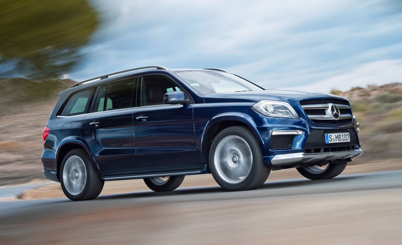 2013 Mercedes-Benz GL350 Diesel / GL450 / GL550 First Drive | Review ...