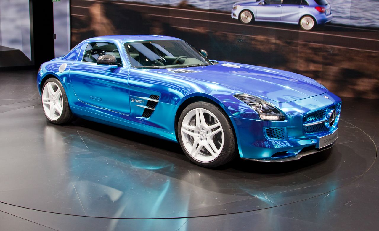 2014 Mercedes-Benz SLS AMG Electric Drive Photos And Info – News – Car ...