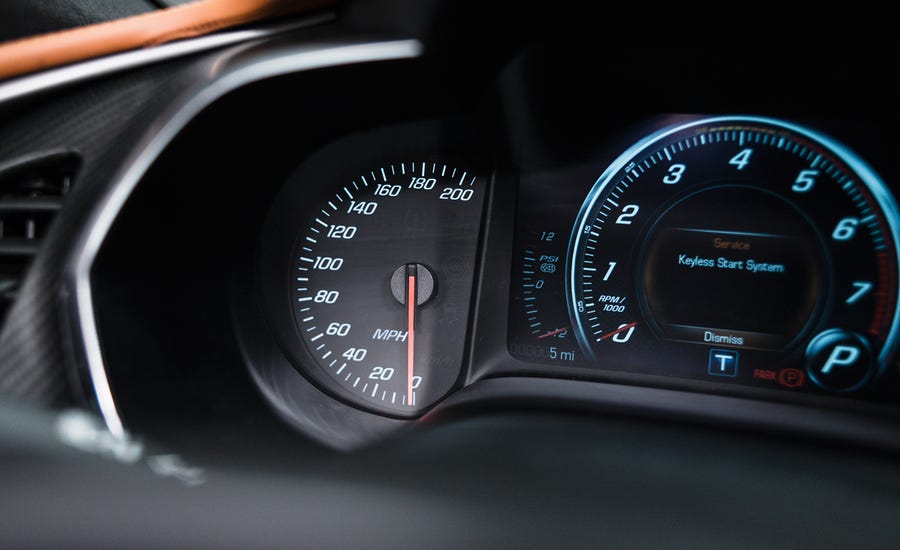 2014 Chevrolet Corvette C7 Supercharger Boost Gauge
