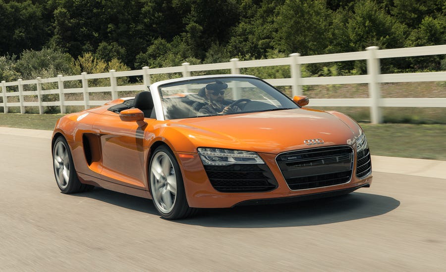 2014 Audi R8 4.2 Spyder Test Review Car and Driver