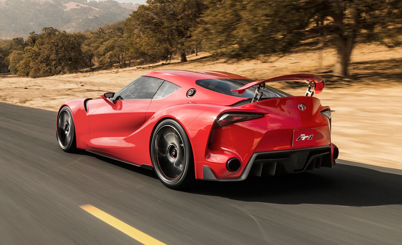 Image of two door toyota amazing sports car
