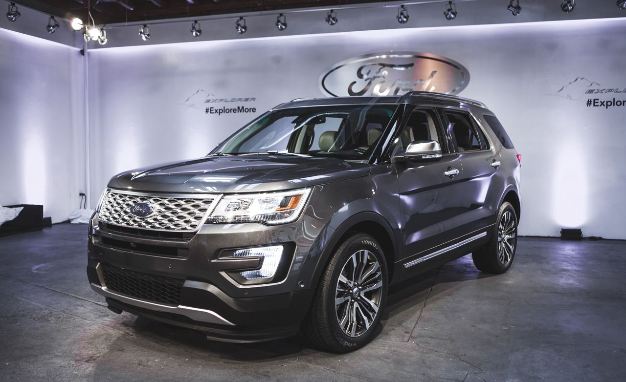 2016 Ford Explorer Photos and Info – News – Car and Driver