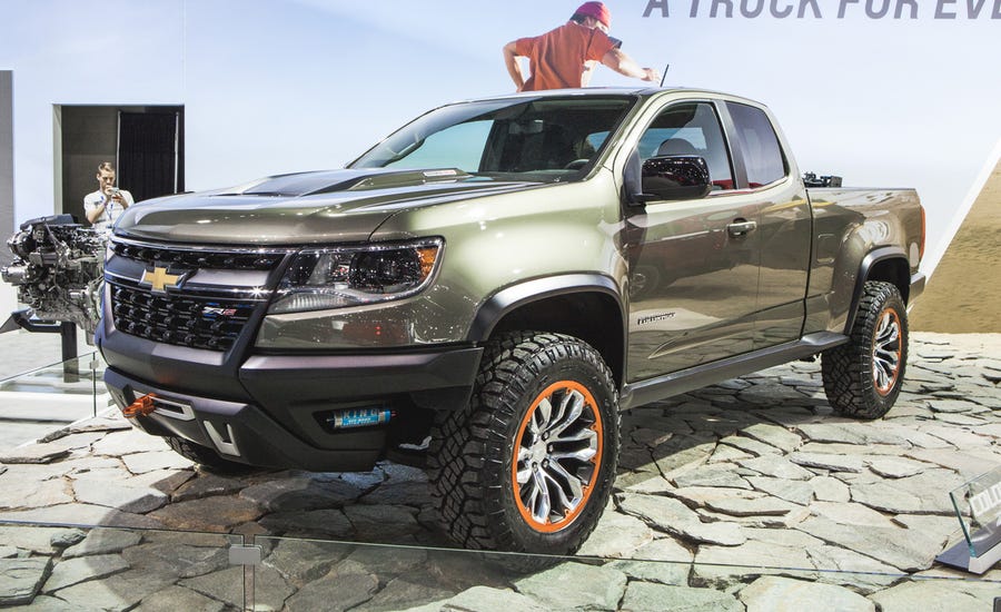 Chevrolet Colorado Zr2 Concept Photos And Info News