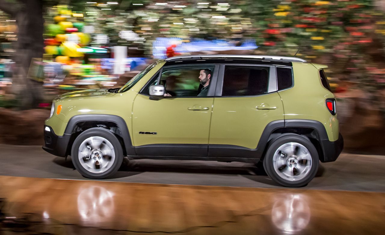 2016 jeep renegade specs