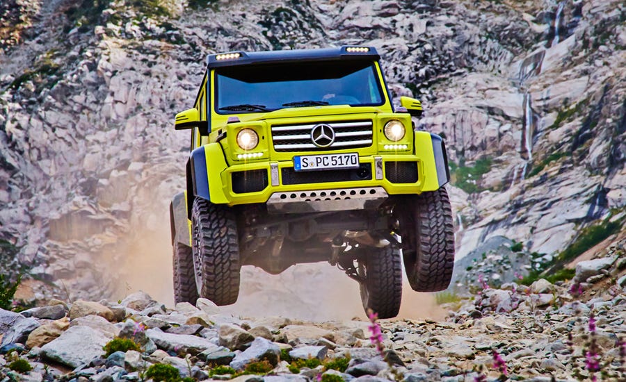 Mercedes Benz G500 4x4 Prototype Drive Review Car And