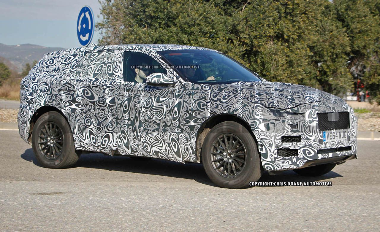2017 Jaguar F-Pace SUV Spy Photos | News | Car and Driver 2017 Jaguar F-Pace SUV Spy Photos | News | Car and Driver