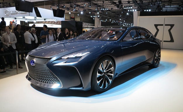 Lexus LF-FC Concept Previews Next LS Flagship Sedan – News – Car and Driver