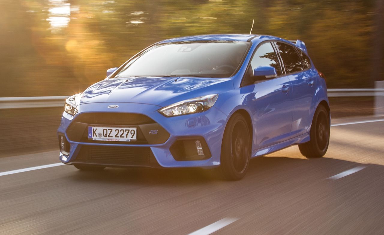 2016 Ford Focus Rs First Drive Review Car And Driver