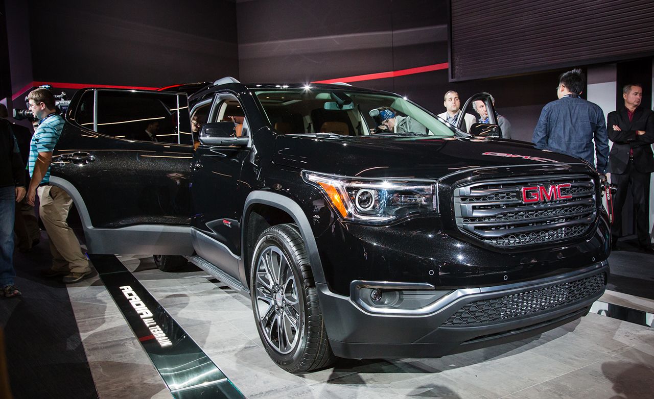 2017 Gmc Acadia Denali Awd Test Review Car And Driver