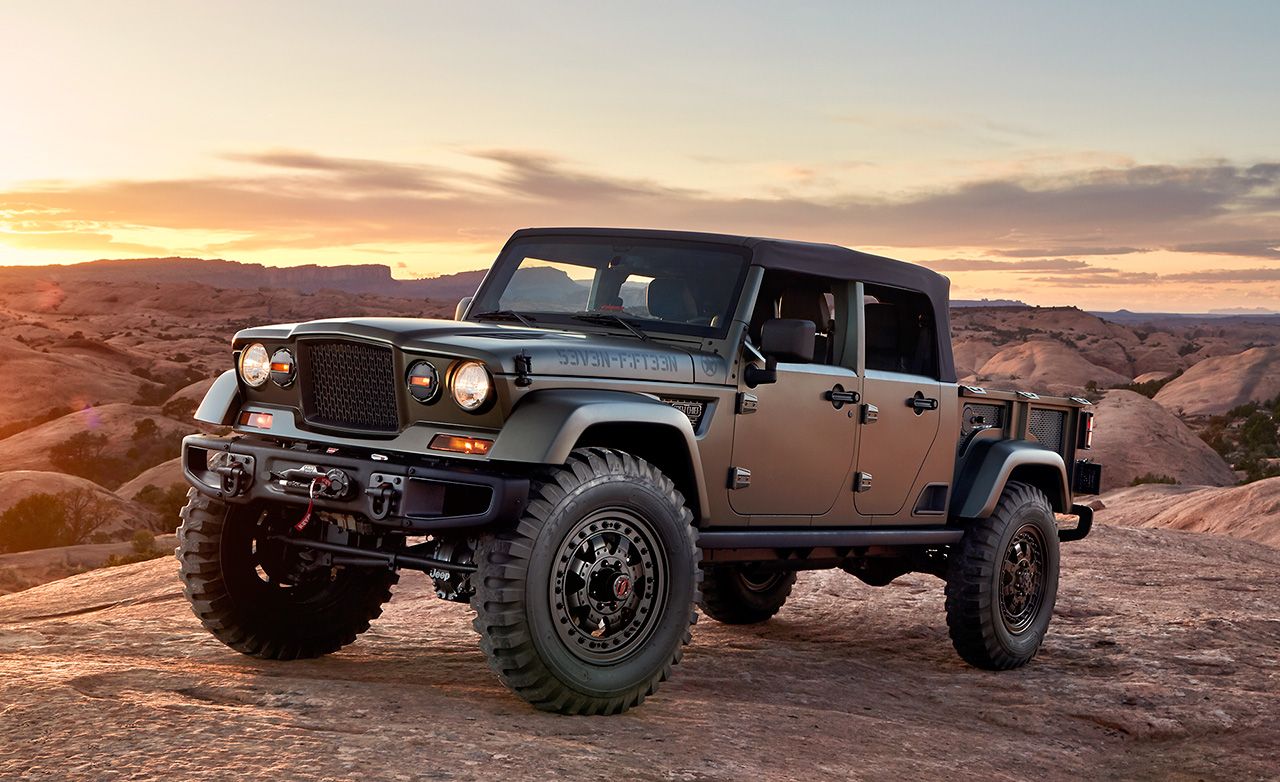 Jeep Crew Chief 715 Concept Dissected Feature Car And Driver