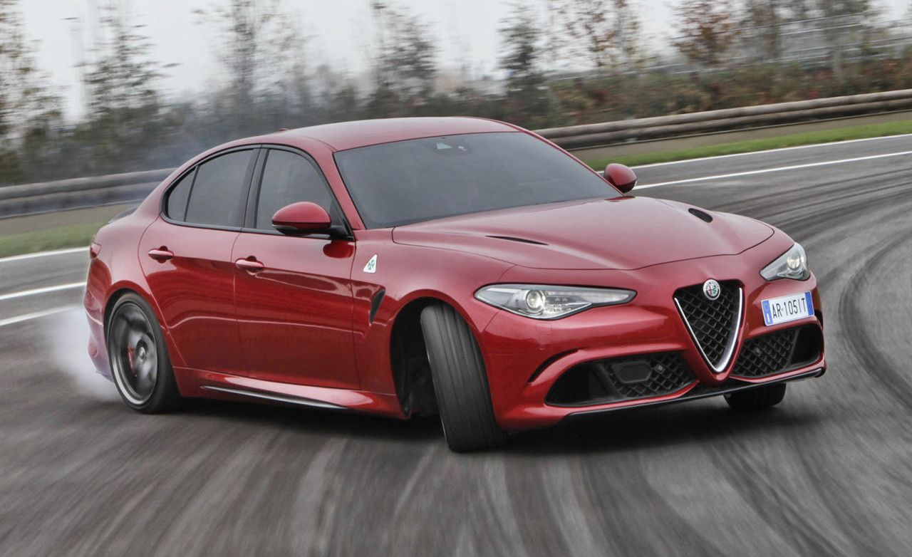 2017 Alfa Romeo Giulia Quadrifoglio First Drive Review Car And Driver